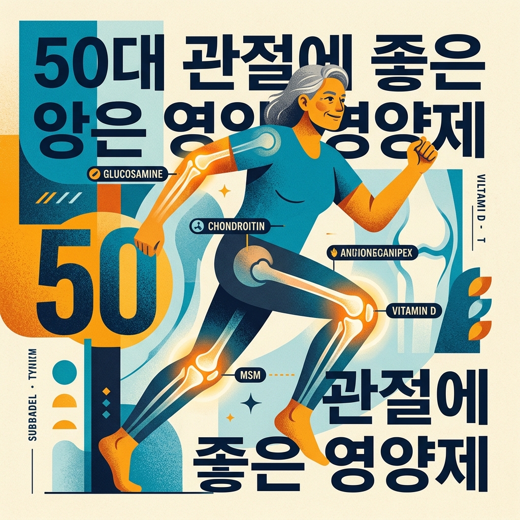 50대 관절에 좋은 영양제 제품 이미지