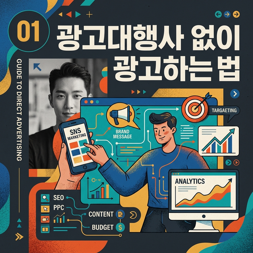 광고대행사 없이 광고하는법 제품 이미지