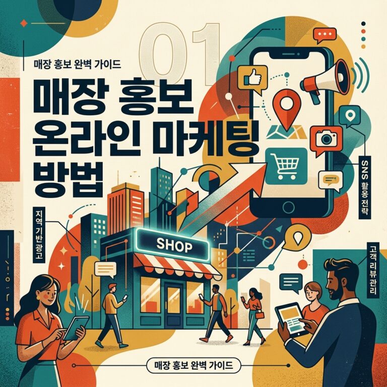 매장 홍보 온라인 마케팅 방법