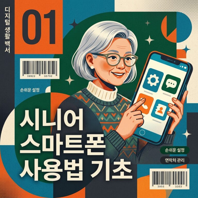 시니어 스마트폰 사용법 기초