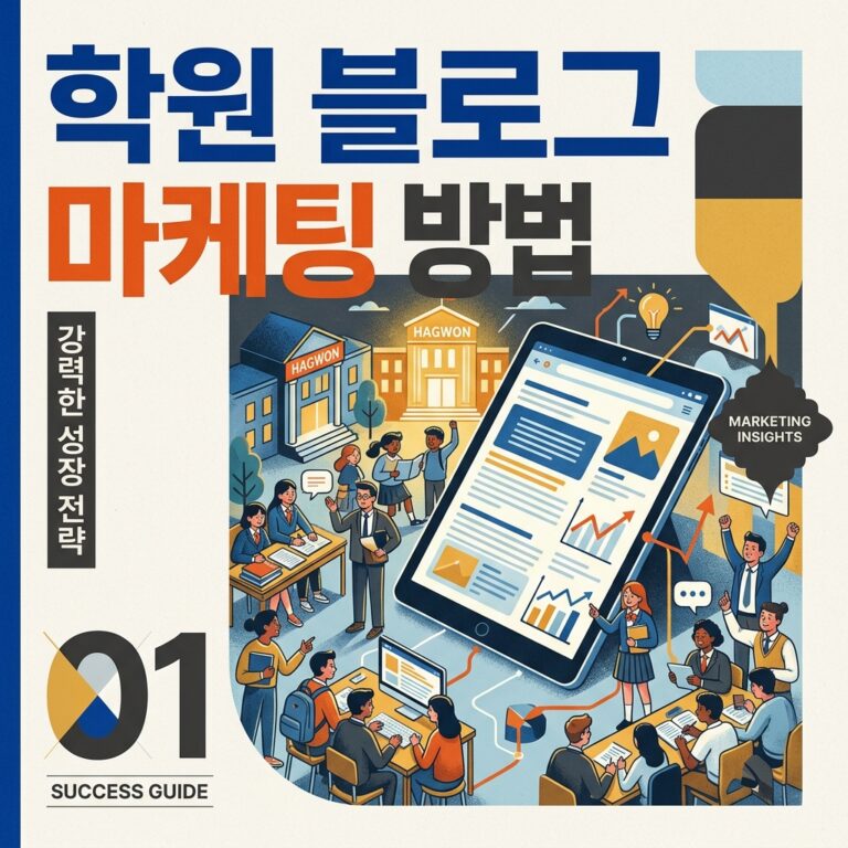 학원 블로그 마케팅 방법