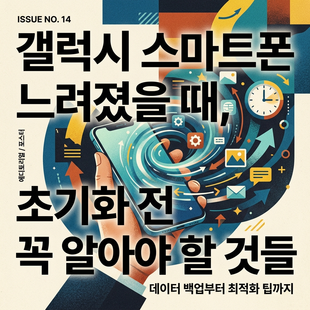 ai thumbnail poster 갤럭시 스마트폰 느려졌을 때 초기화 전 꼭 알아야 할 것들 1788266394