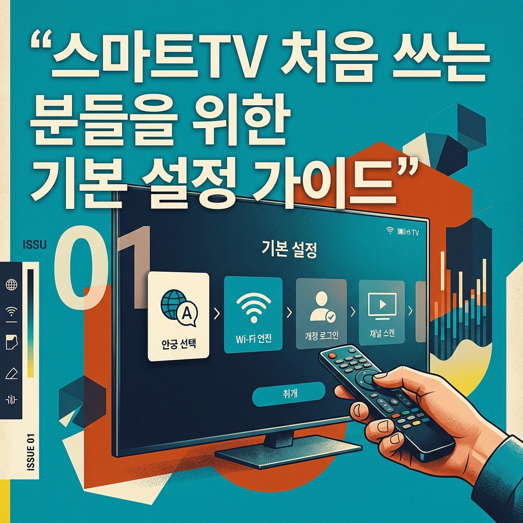 ai thumbnail poster 스마트TV 처음 쓰는 분들을 위한 기본 설정 가이드 1788267406