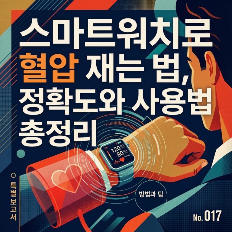 ai thumbnail poster 스마트워치로 혈압 재는 법 정확도와 사용법 총정리 1788266717