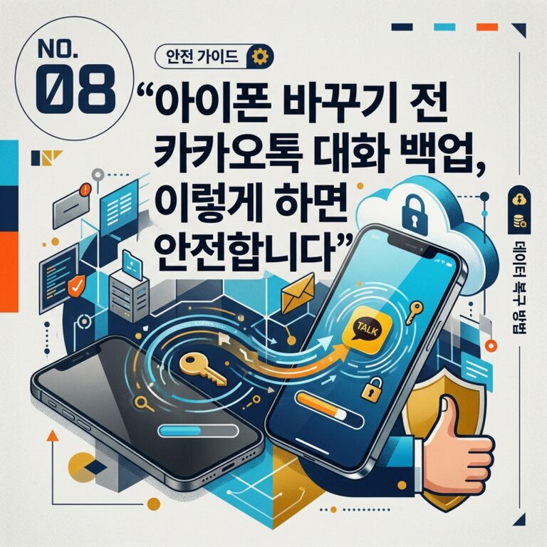 ai thumbnail poster 아이폰 바꾸기 전 카카오톡 대화 백업 이렇게 하면 안전합니다 1788266491
