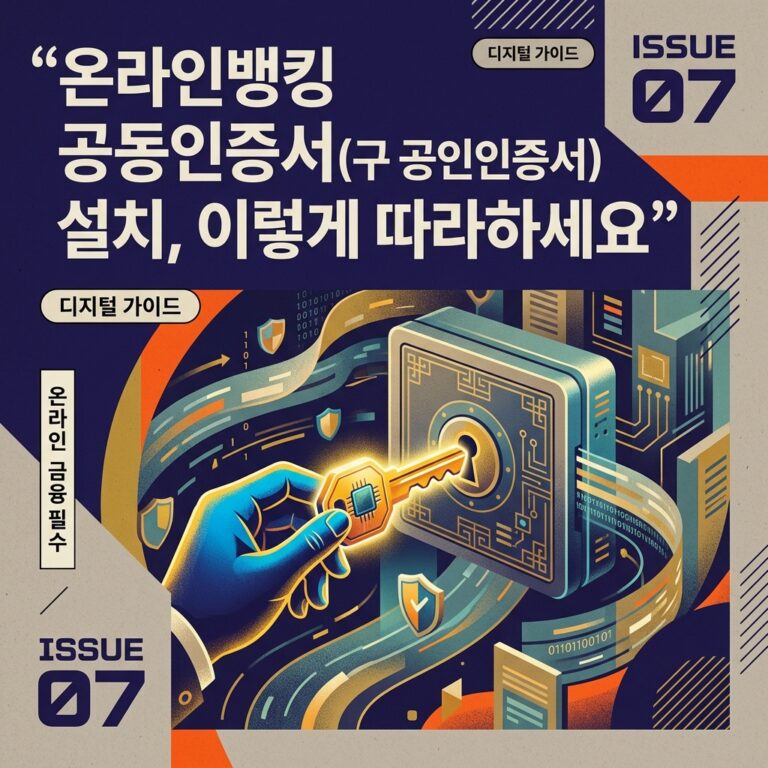 ai thumbnail poster 온라인뱅킹 공동인증서구 공인인증서 설치 이렇게 따라하세요 1788266669